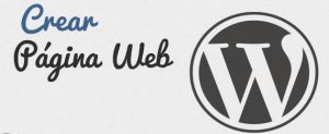 Crear página web WordPress