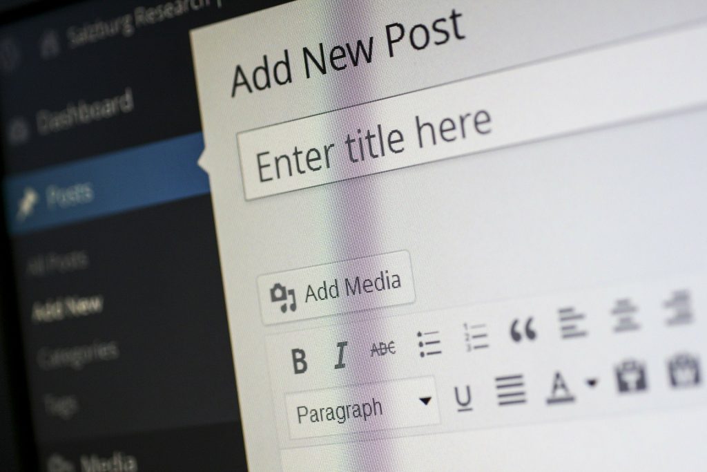 Procedimiento para personalizar un sitio de WordPress